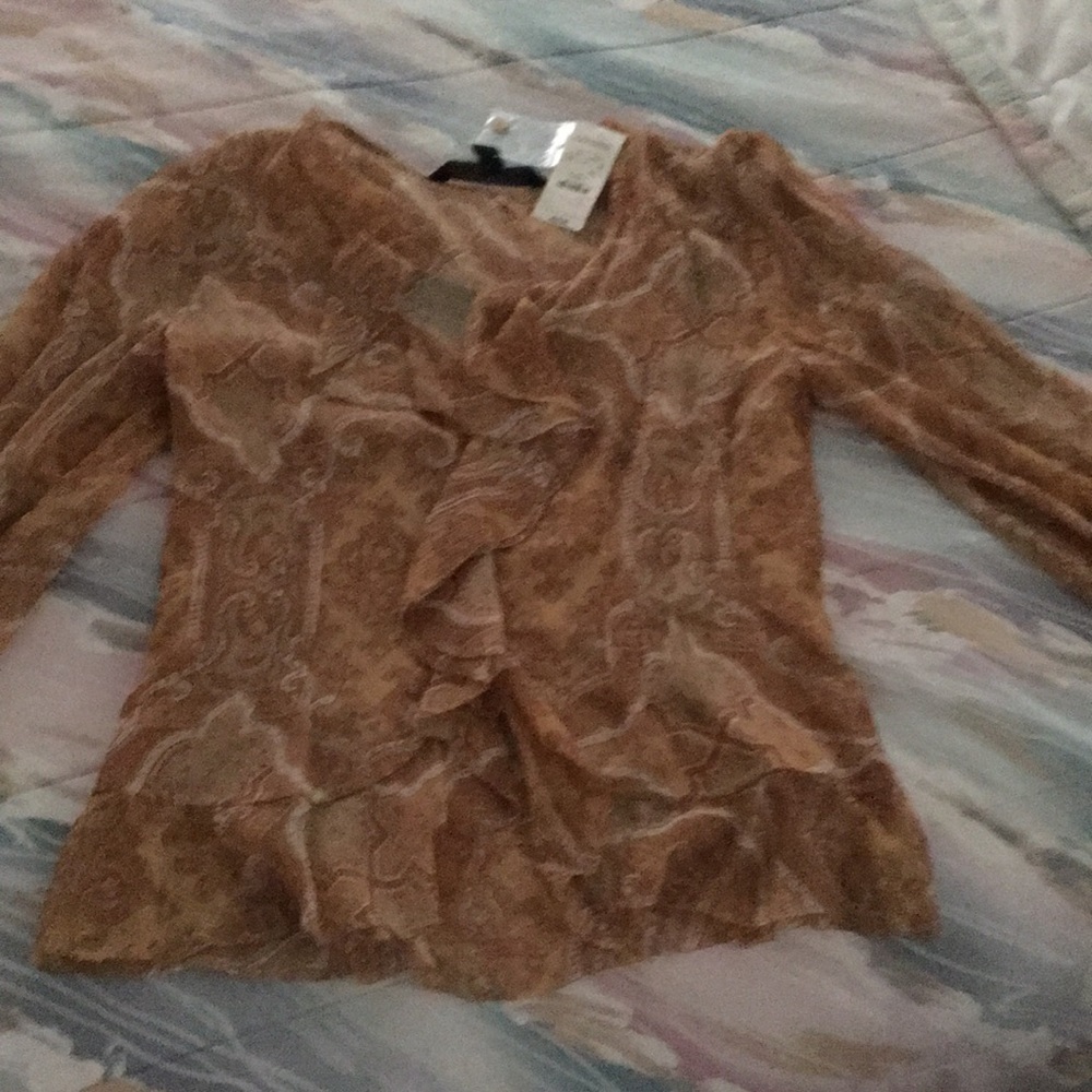 Ladies 100% silk top
